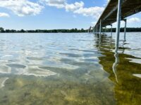 Foto: Guldborgsund Kommune - Billedet er taget under den nye badebro ved Strandboulevarden i Nykøbing